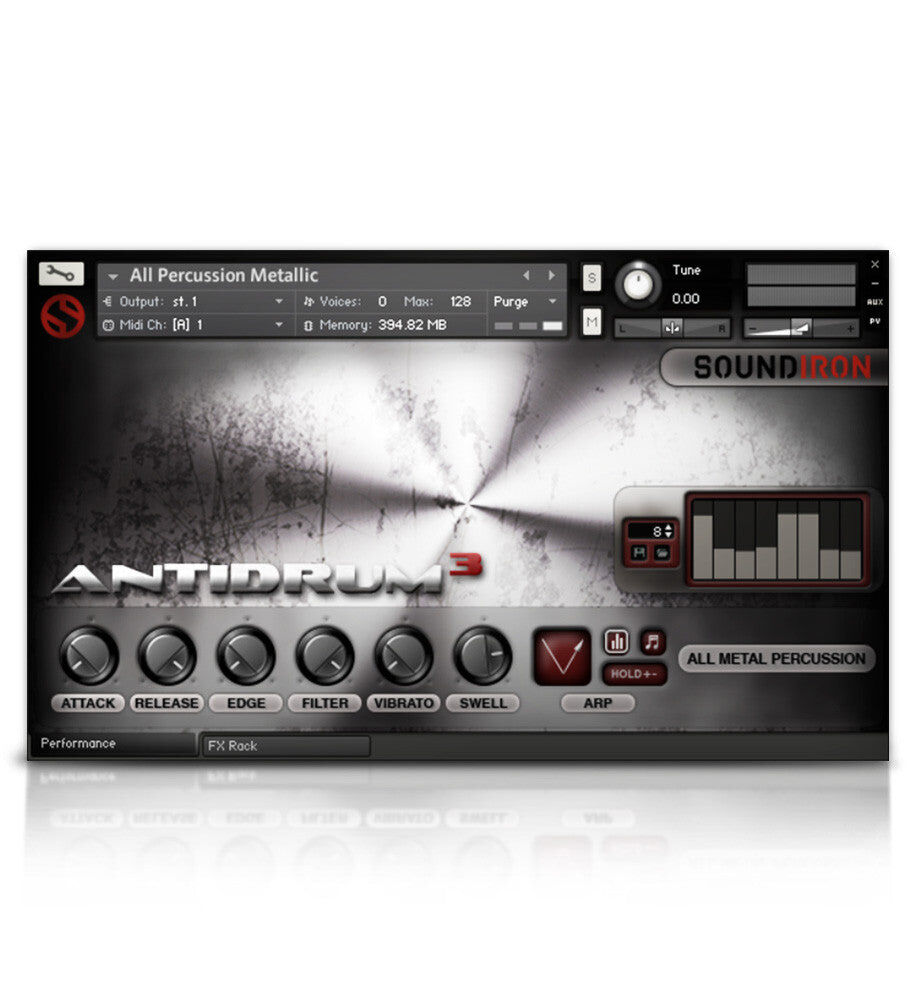 SOUNDIRON Antidrum 3｜實驗打擊樂音源庫