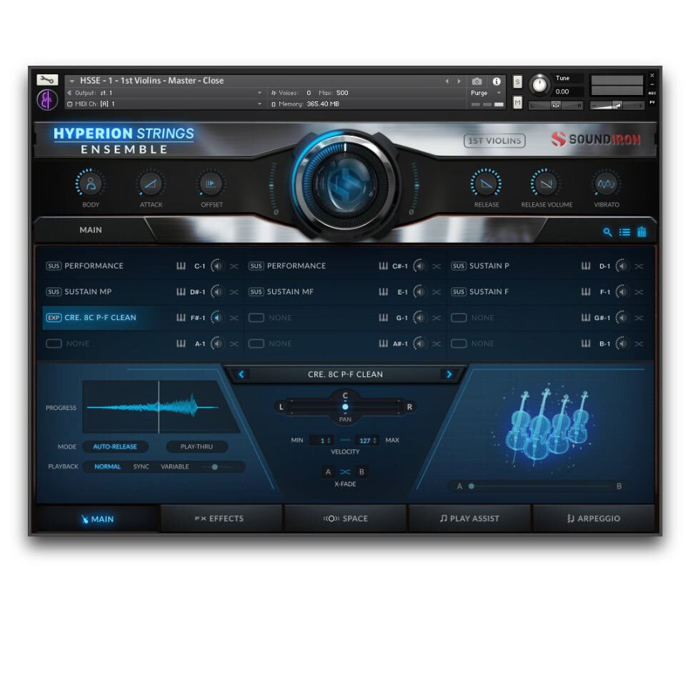 SOUNDIRON Hyperion Strings Ensemble｜弦樂合奏音源
