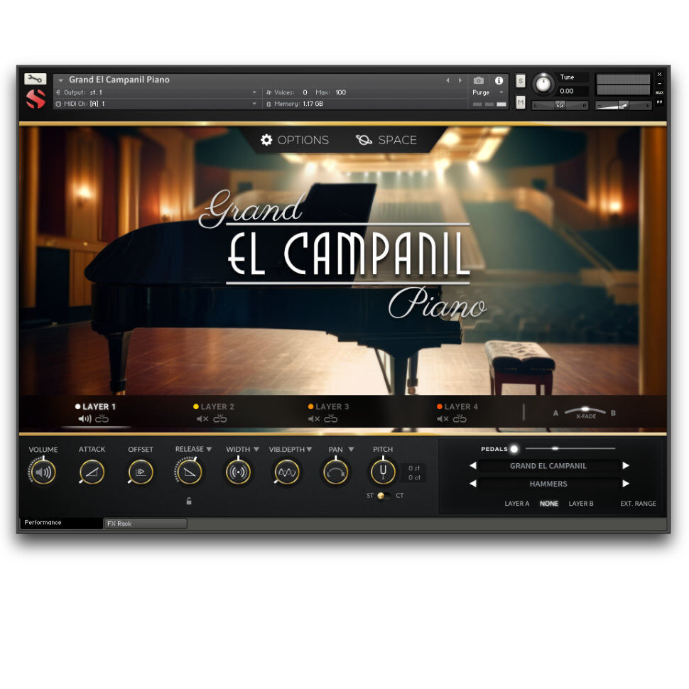 SOUNDIRON Grand El Campanil Piano｜平台鋼琴音源