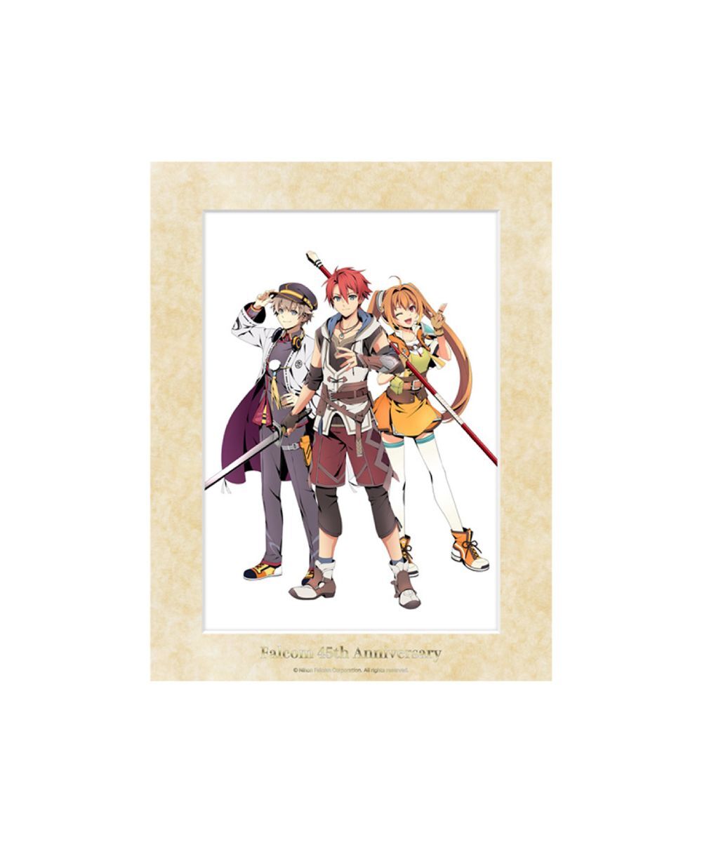 預購-Nihon Falcom 45周年紀念 高精細印刷墊板【日本進口精品】