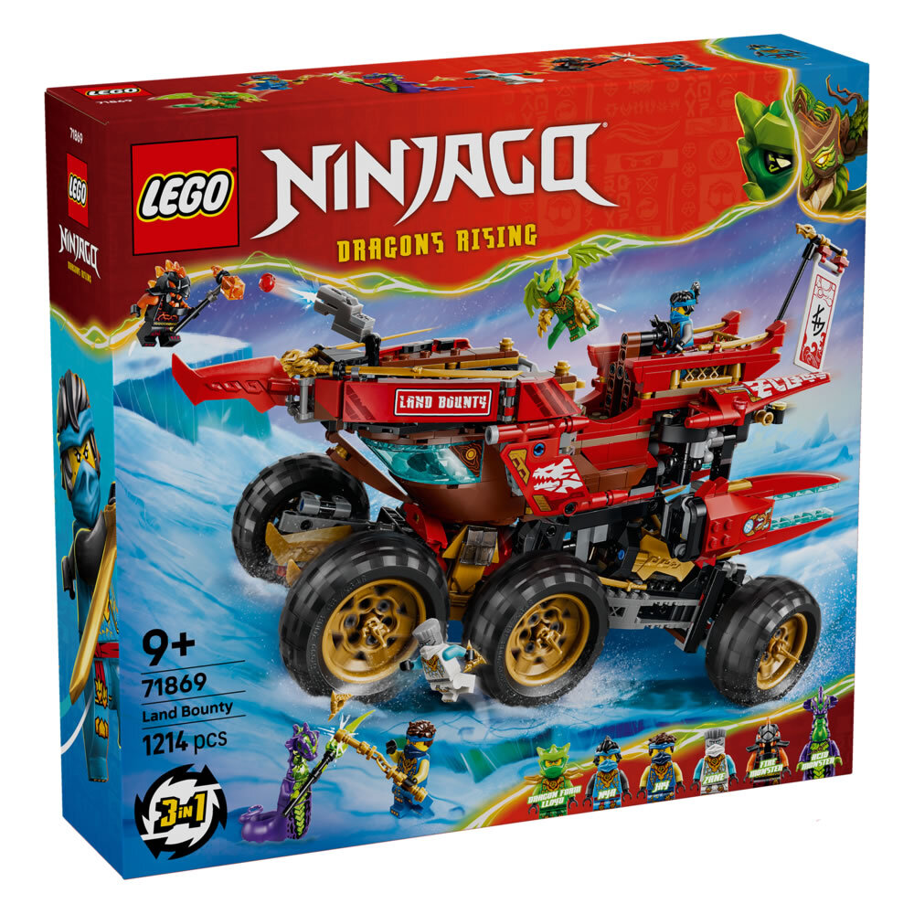 LEGO 71869 樂高積木 71869 NINJAGO 旋風忍者系列 - 樂高® 旋風忍者 土地賞金號