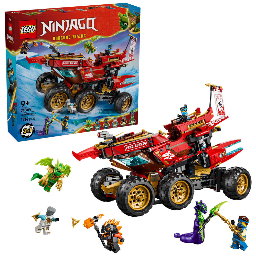 LEGO 71869 樂高積木 71869 NINJAGO 旋風忍者系列 - 樂高® 旋風忍者 土地賞金號