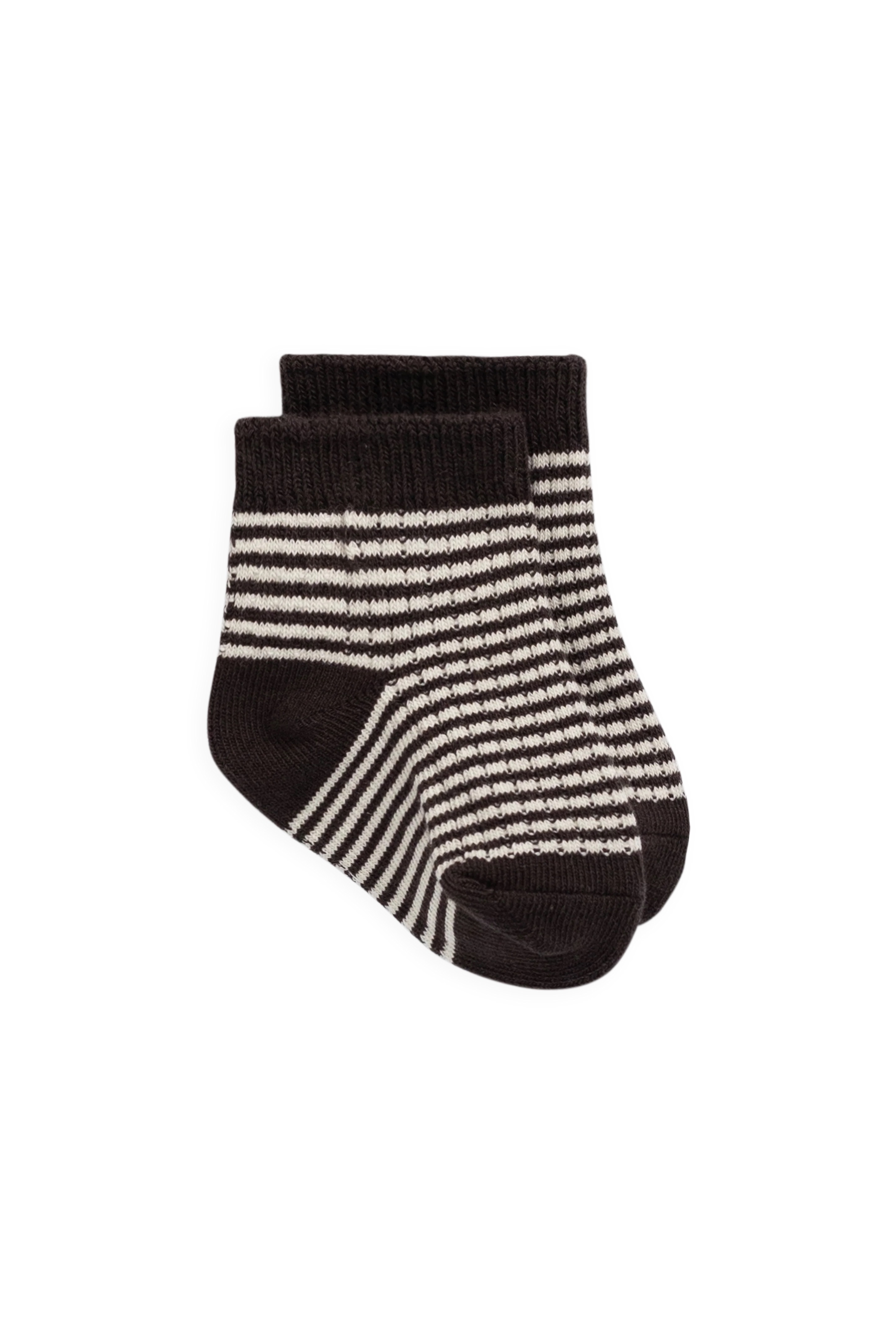 【預購】JAMIE KAY -Oliver Socks - Petite Stripe Raku（Cloud）