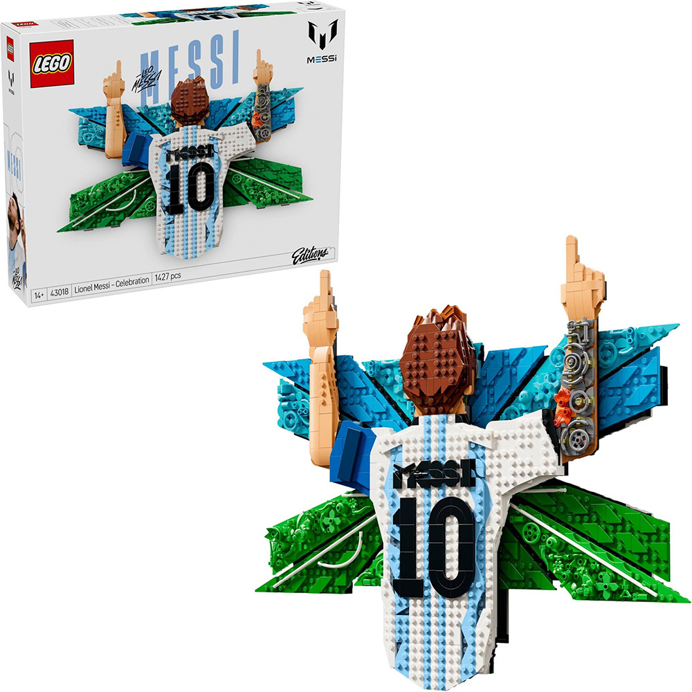 LEGO 43018 樂高積木 43018 Editions系列 - Lionel Messi－慶祝時刻