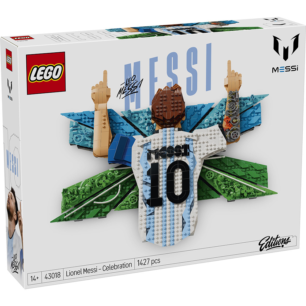 LEGO 43018 樂高積木 43018 Editions系列 - Lionel Messi－慶祝時刻