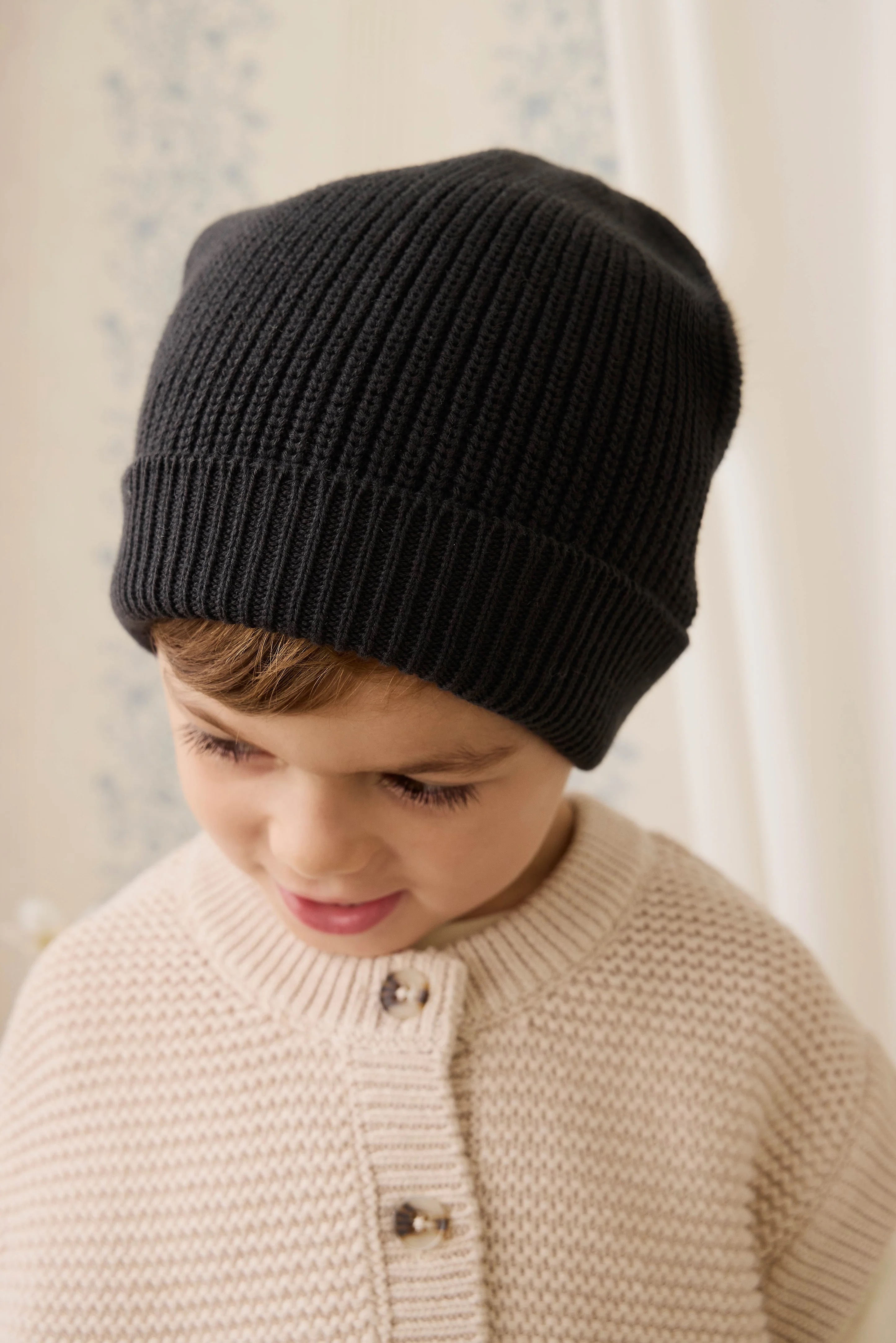 【預購】JAMIE KAY -Johan Knit Beanie（Moonless）