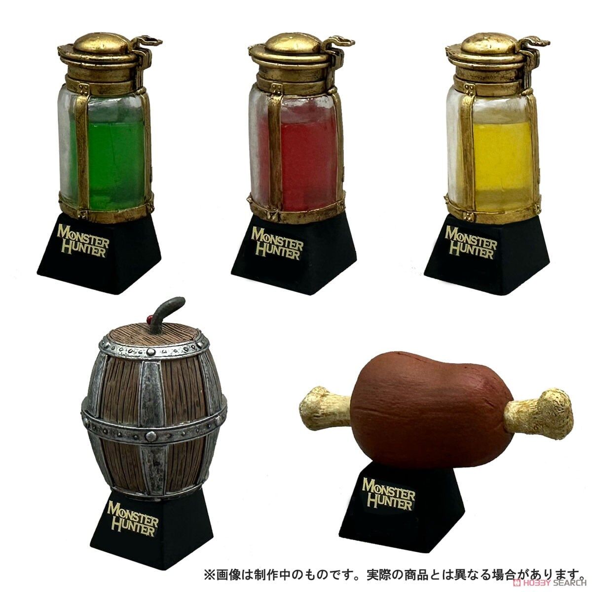 預購26/12 CAPCOM代理版 魔物獵人 Desktop Figure ～item～ 全6種 0705