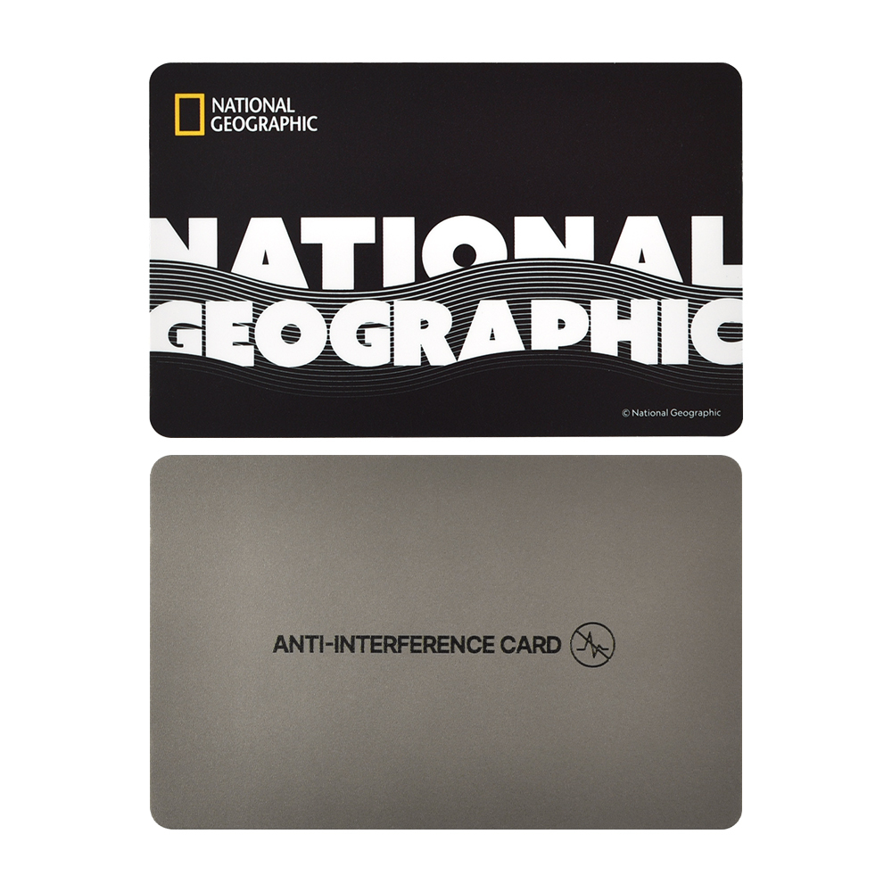 國家地理｜NatGeo 防磁抗干擾卡 防磁卡【National Geographic 台灣總代理】