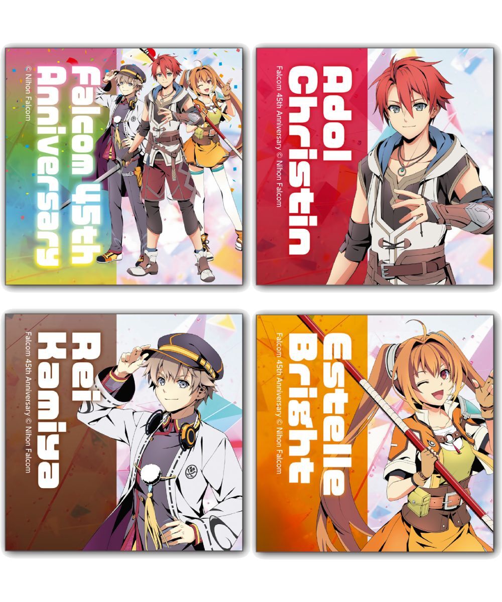預購-Nihon Falcom 45周年紀念 手巾 系列【日本進口精品】