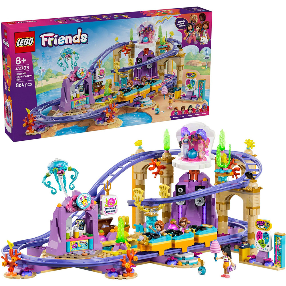 LEGO 42703 樂高積木 42703 Friends 姊妹淘系列 - 美人魚雲霄飛車