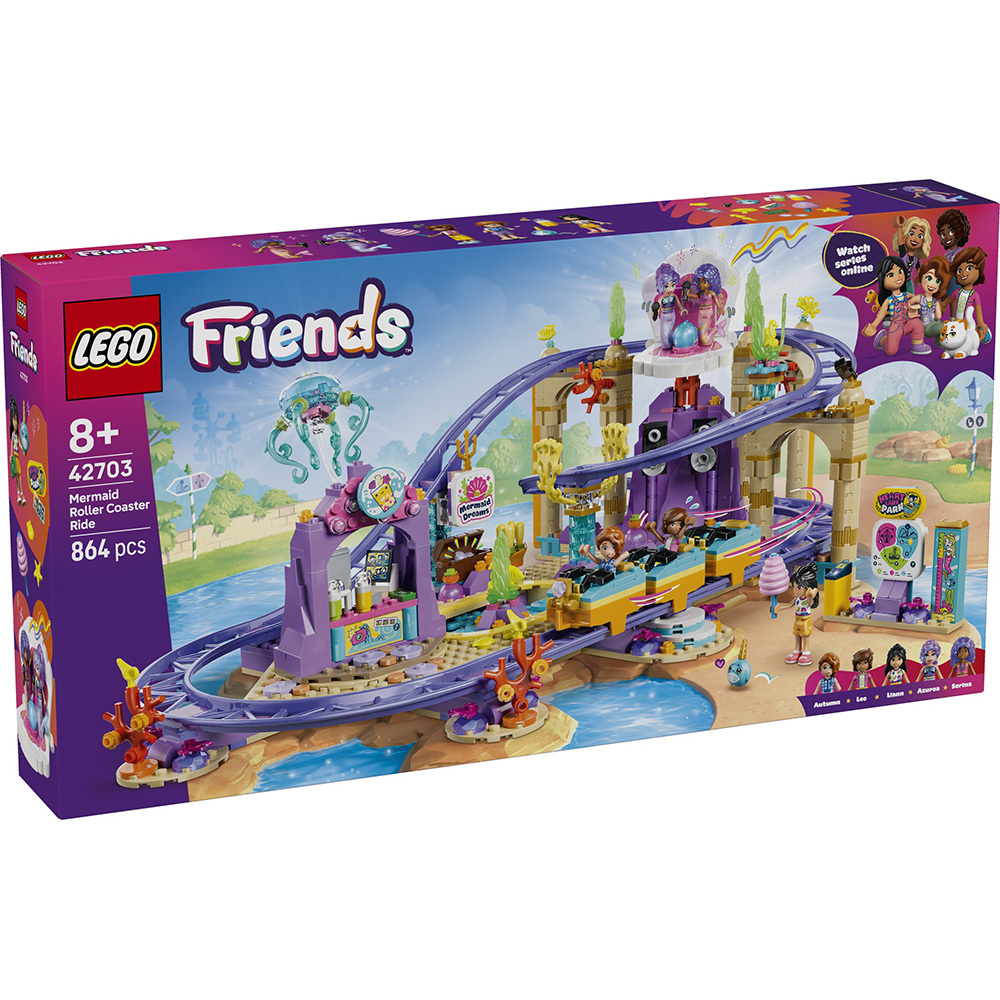 LEGO 42703 樂高積木 42703 Friends 姊妹淘系列 - 美人魚雲霄飛車