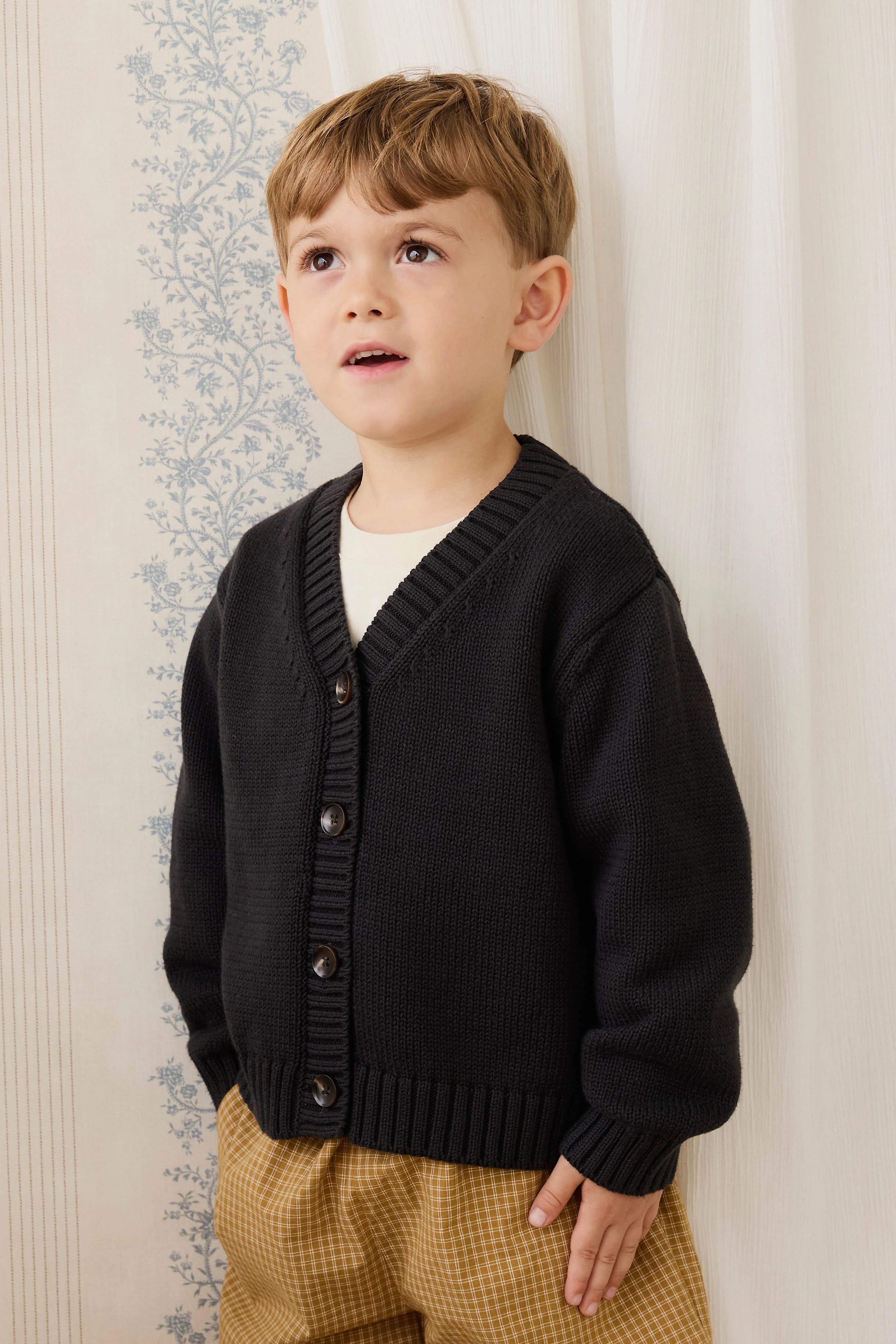 【預購】JAMIE KAY -Soren Knit Cardigan（Moonless）