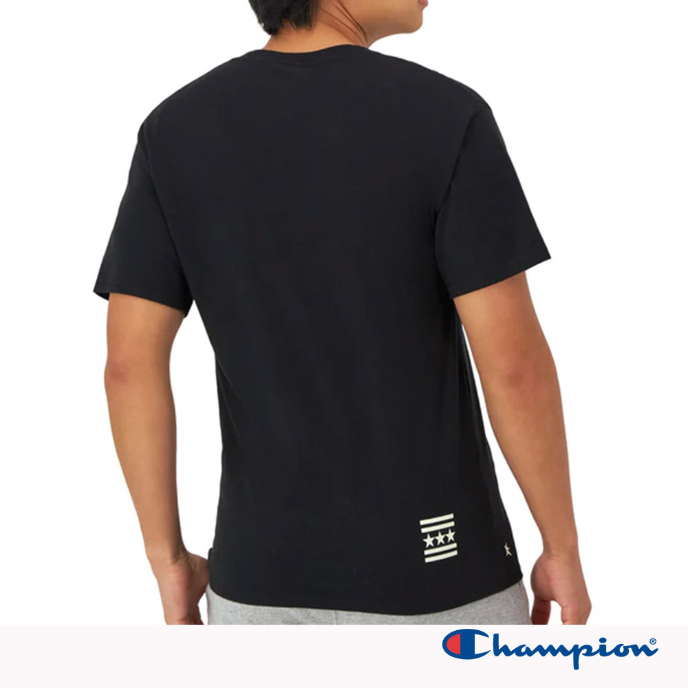 男款-SMU TEE 印花短袖TEE-黑色(GT23H-586Q3B-003)