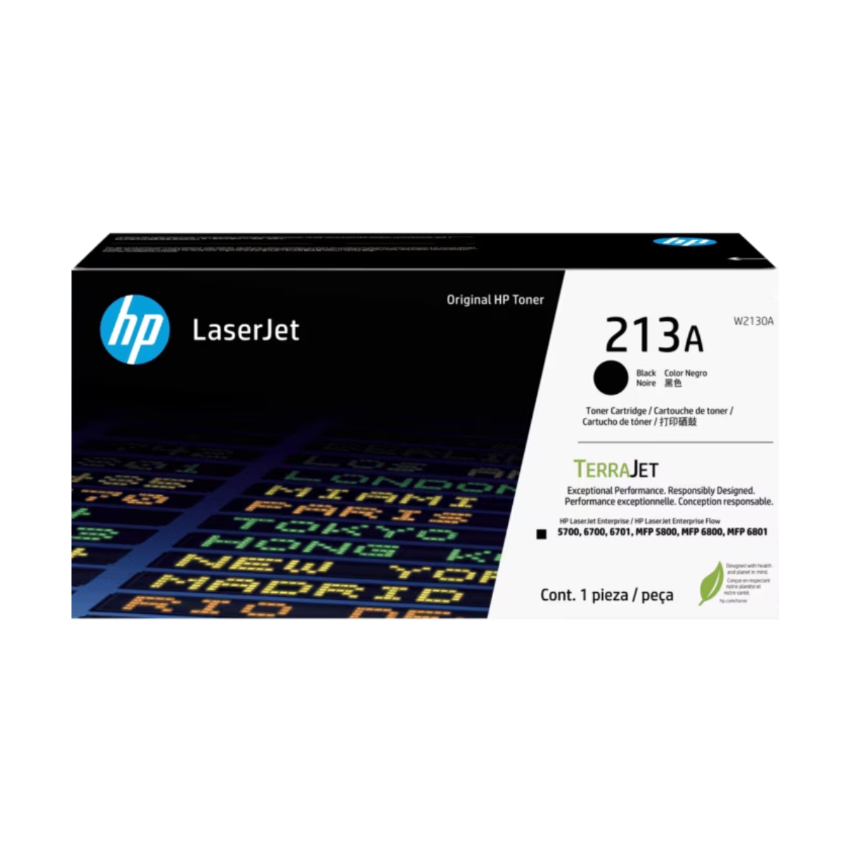 HP 213A 黑色原裝 LaserJet 碳粉盒 (W2130A)