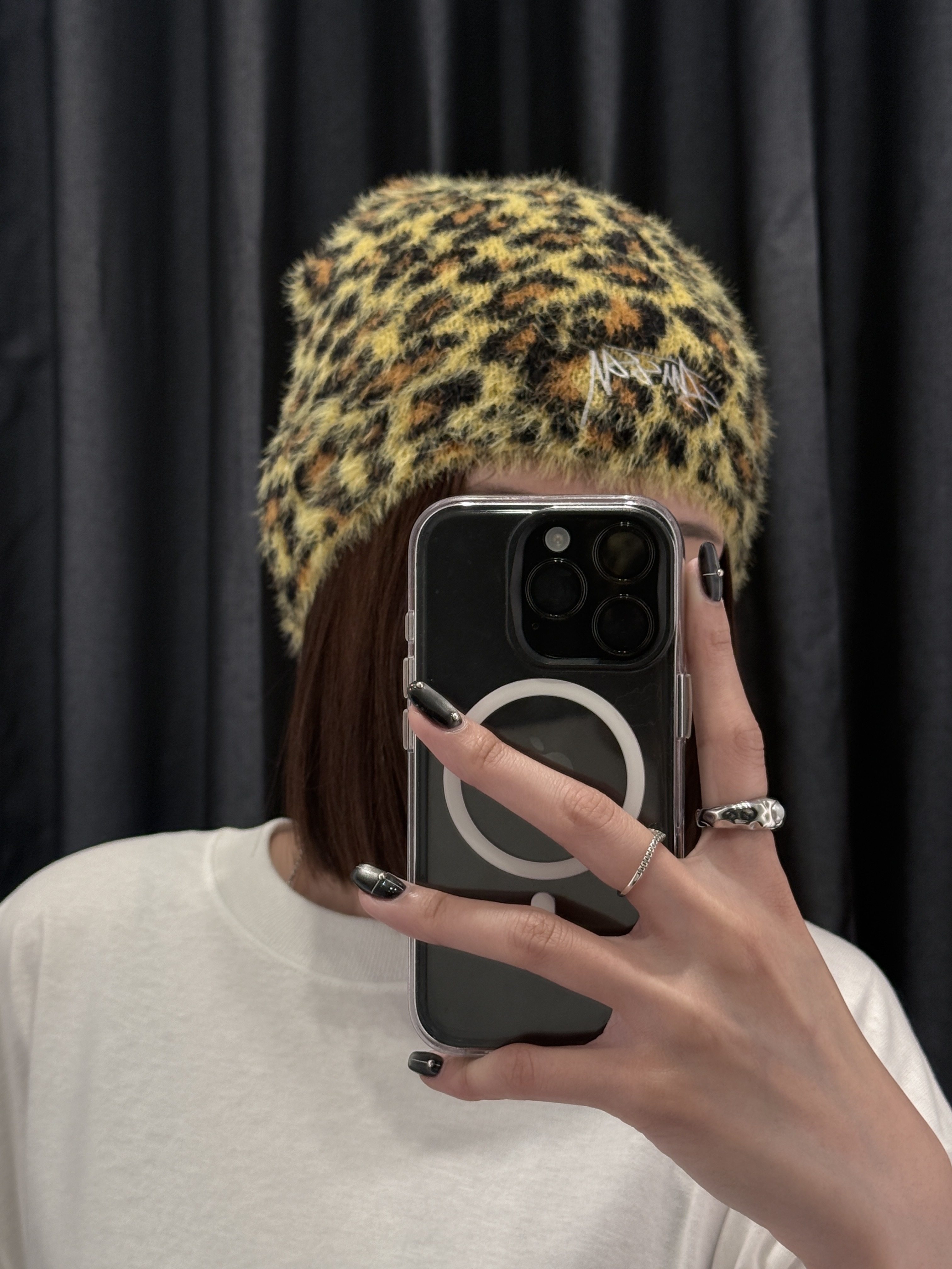 ✅(STUSSY特賣) Skullcap Leopard Pattern Beanie 豹紋毛帽