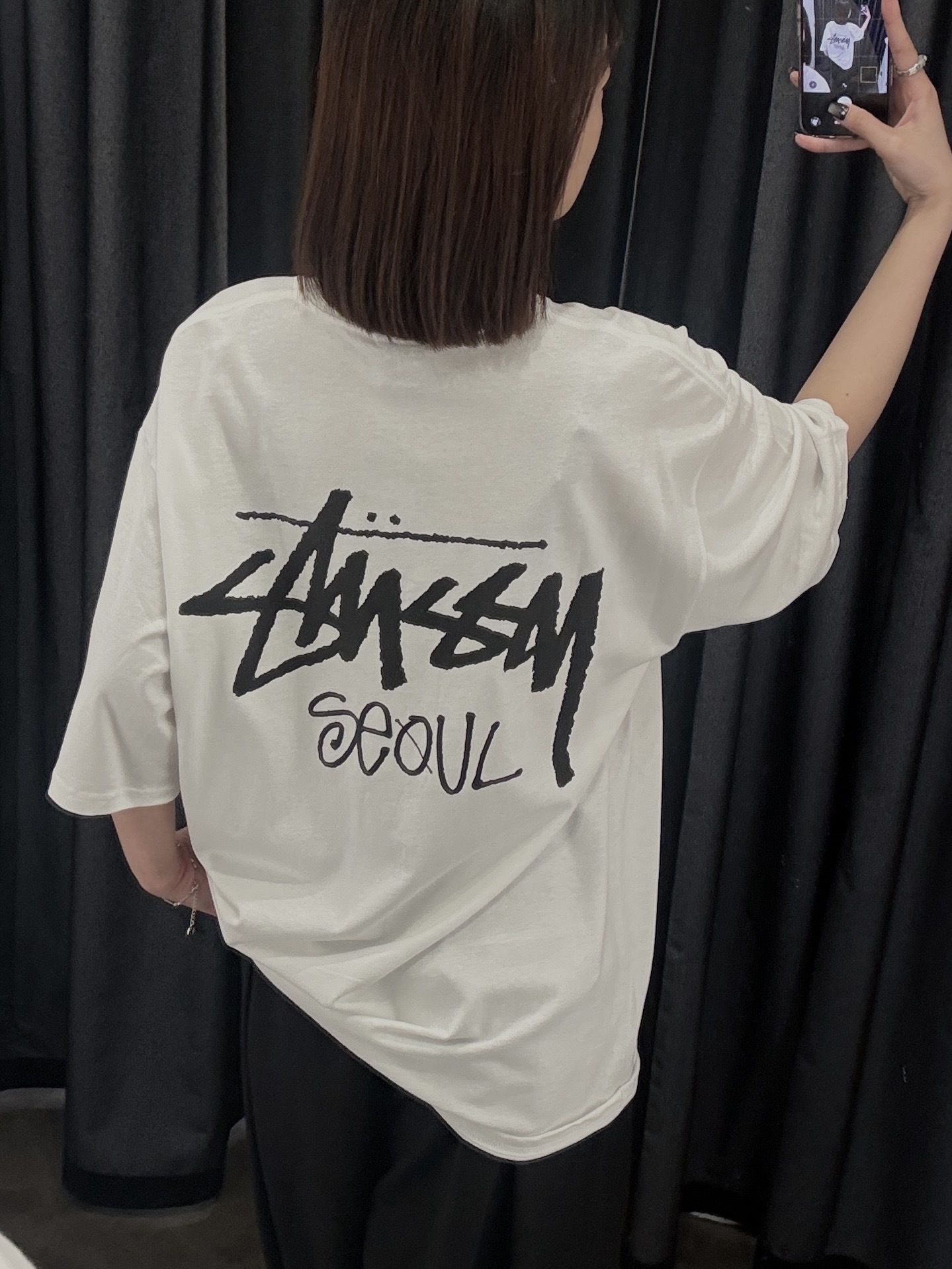 ✅ (STUSSY特賣) STUSSY 首爾限定 短袖上衣 白色