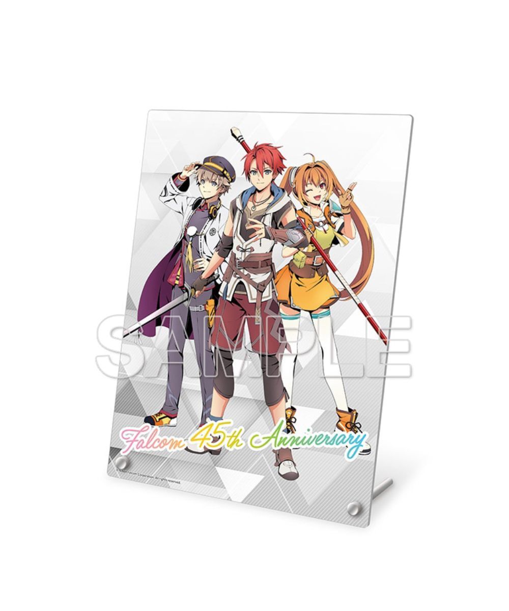 預購-Nihon Falcom 45周年紀念 特製裝飾展示板【日本進口精品】