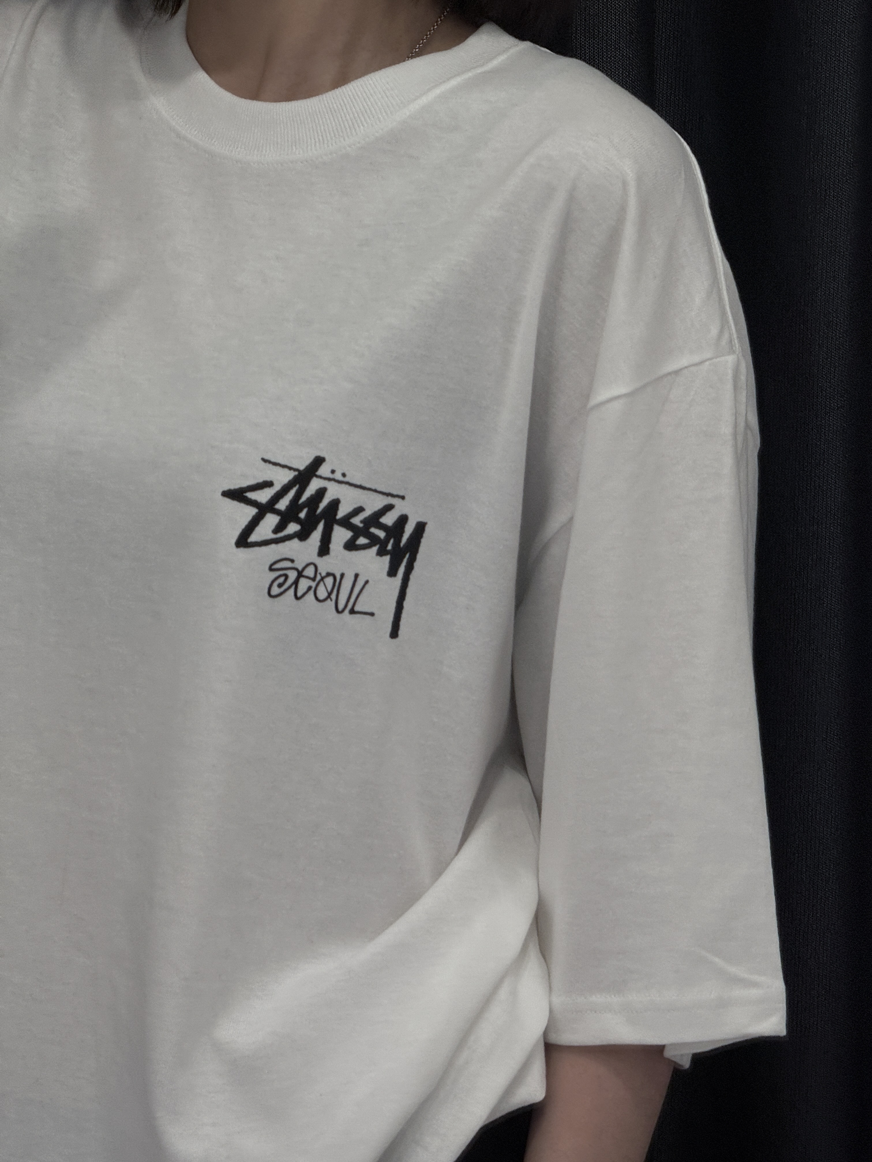 ✅ (STUSSY特賣) STUSSY 首爾限定 短袖上衣 白色