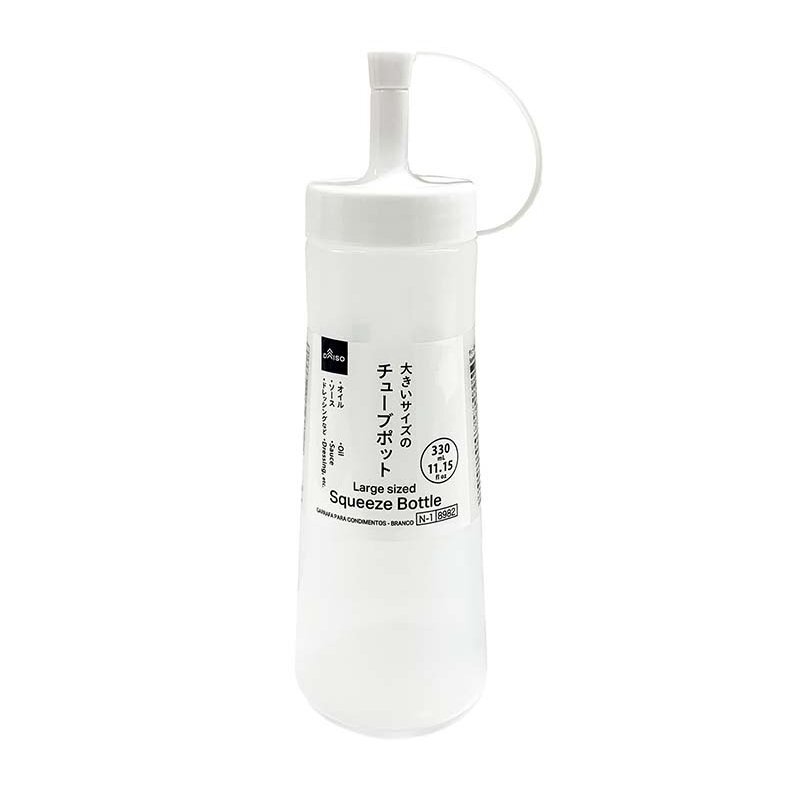 調味料瓶/白 330ml