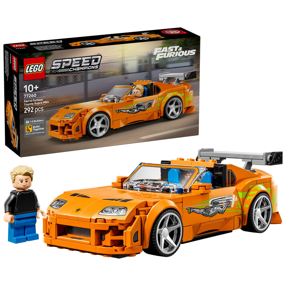 LEGO 77260 樂高積木 77260 SPEED CHAMPIONS 系列 - 《玩命關頭》Toyota Supra MK4