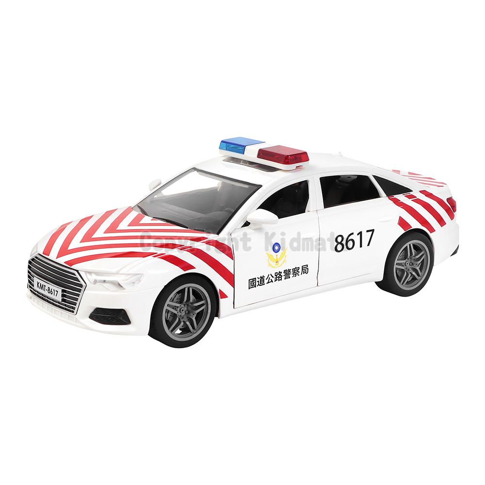 KIDMATE 台灣好車隊 國道警車(中英開門版)