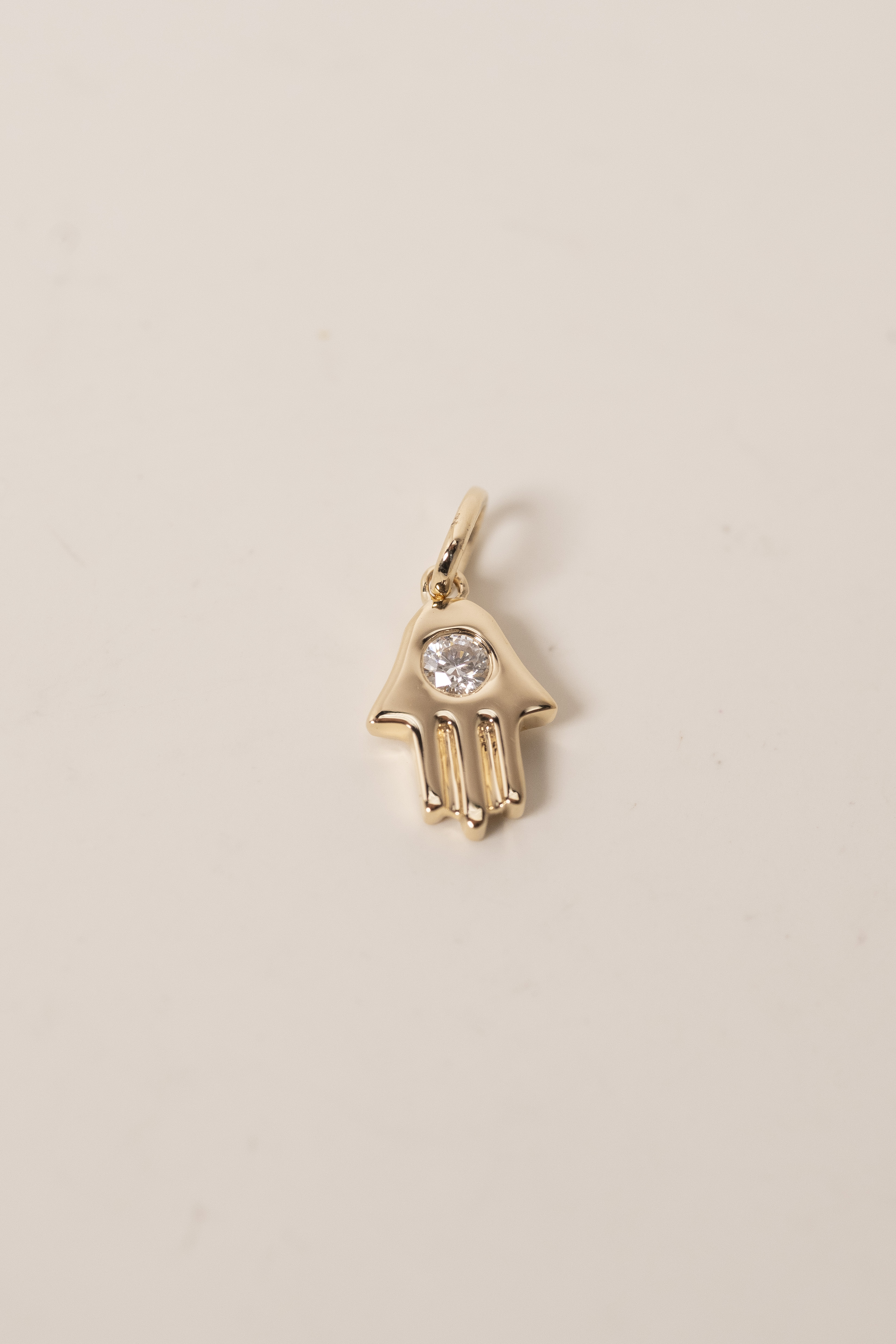 18K Guardian Diamond Charm
