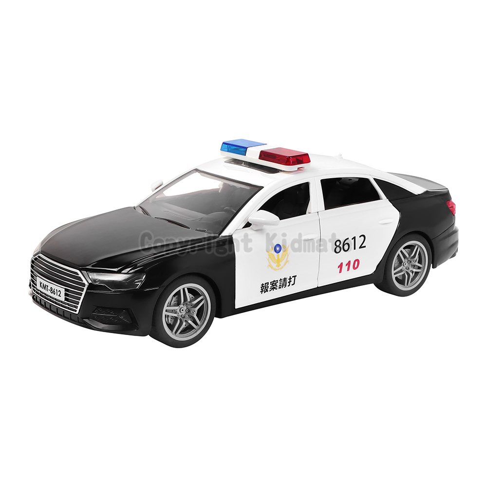 KIDMATE 台灣好車隊 警車(開門版)