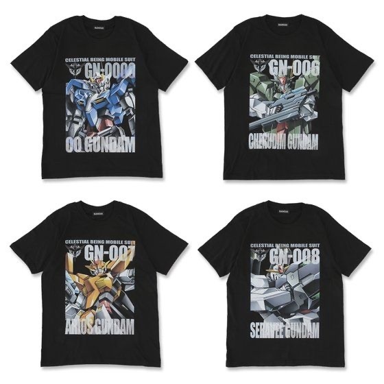 251459 Pbandai 預訂 2026/7月 機動戦士ガンダム00 フルカラーTシャツ 第二弾