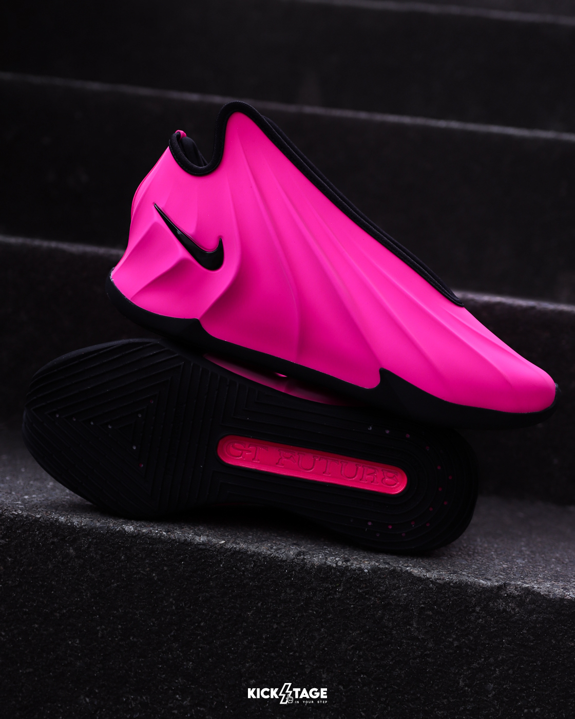 男鞋 NIKE G.T. FUTURE EP DMV「Unseen Hours」桃紅 粉紅 緩震 氣墊 支撐 實戰 籃球鞋【FZ5591-601】GTCUT