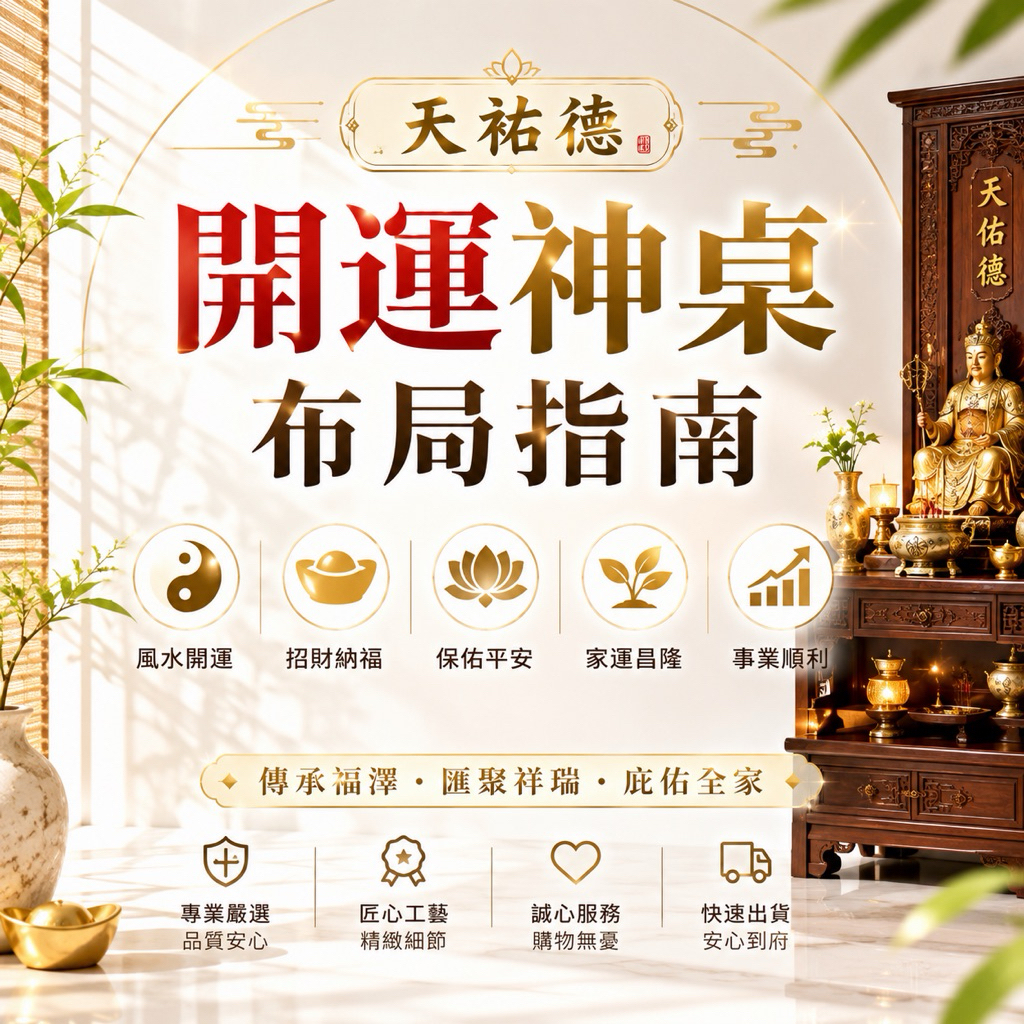 《天祐德》神桌風水指南🐲下滑看內文‼️
