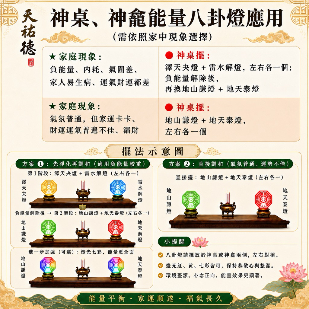 《天祐德》神桌風水指南🐲下滑看內文‼️