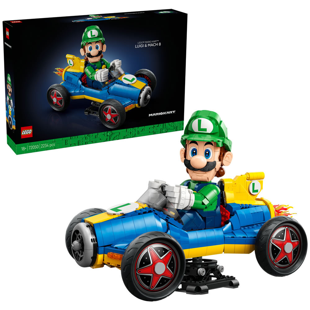 LEGO 72050 樂高積木 72050 Super Mario 超級瑪利歐系列 - 瑪利歐賽車™：路易吉＆G力量