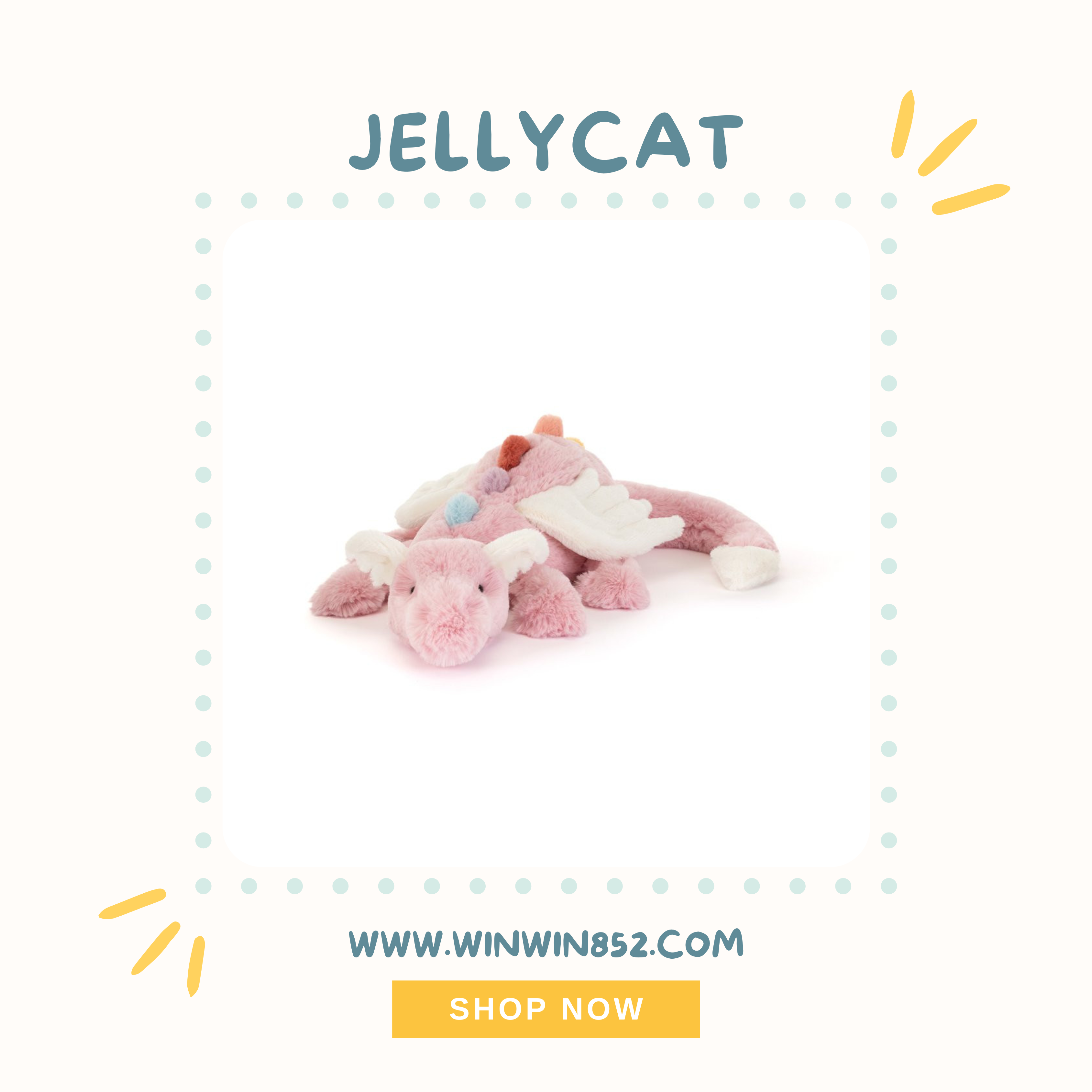 Jellycat Duskrise Dragon