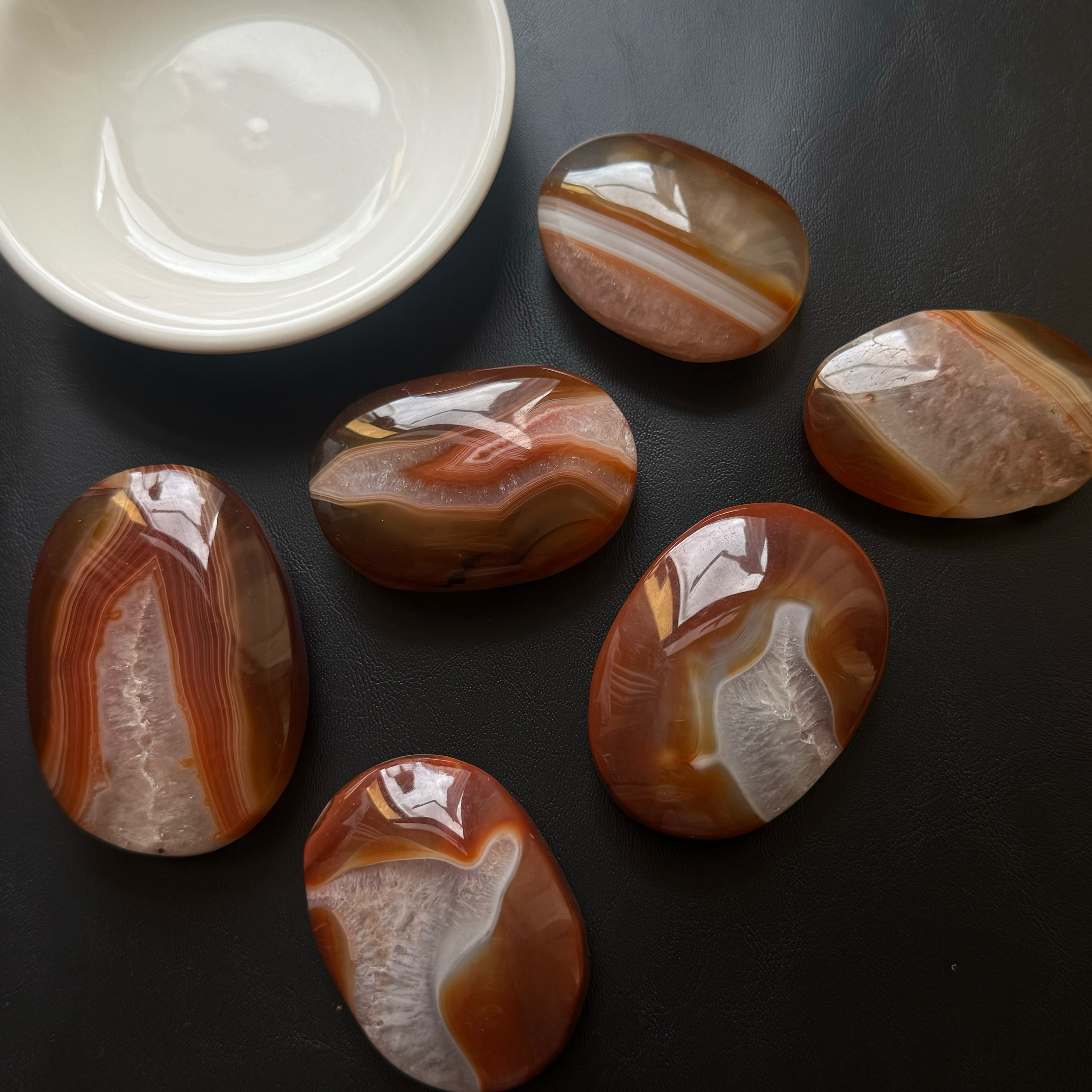 [原石] 紅瑪瑙共生石英 水晶把玩