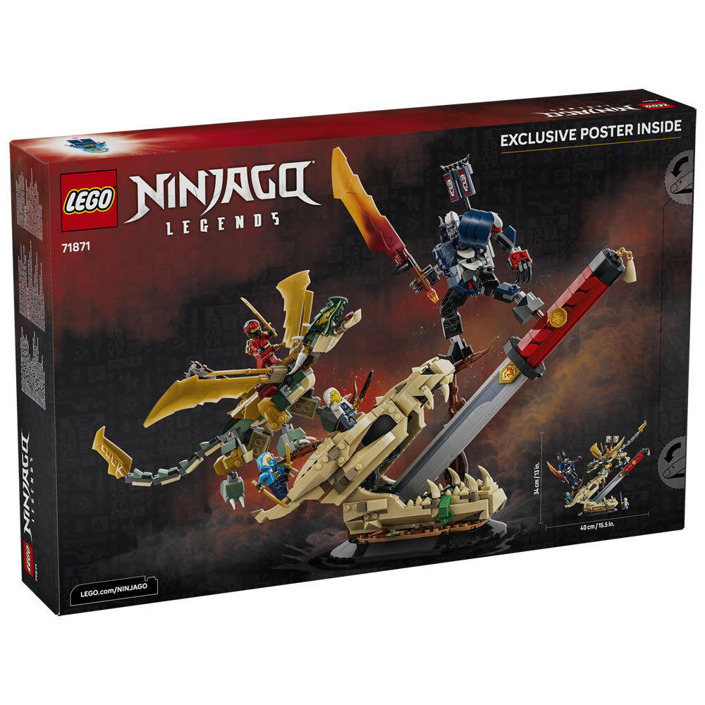 LEGO 71871 樂高積木 71871 NINJAGO 旋風忍者系列 - 樂高® 旋風忍者 龍刃之戰