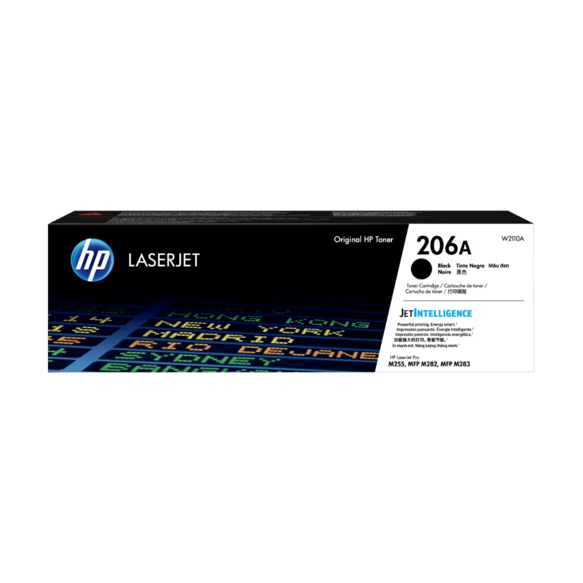 HP 206A LaserJet 黑色原廠碳粉匣 (W2110A)