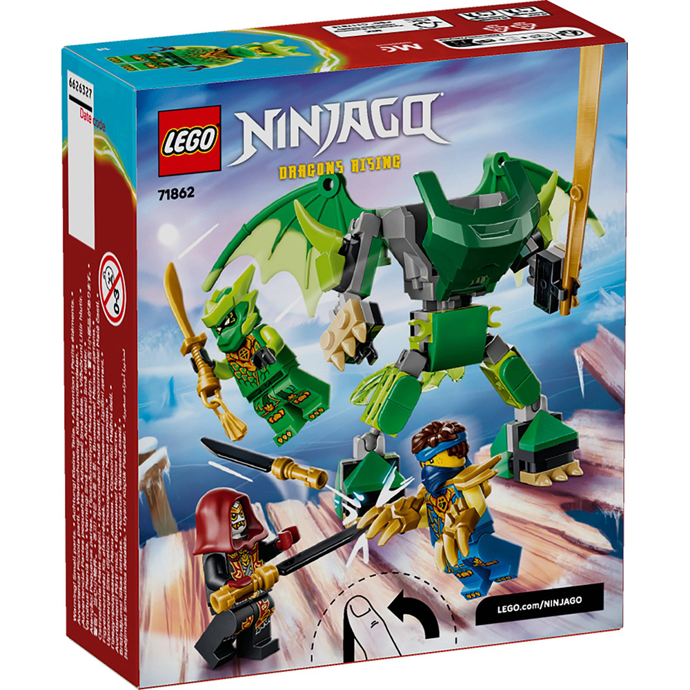 LEGO 71862 樂高積木 71862 NINJAGO 旋風忍者系列 - 樂高® 旋風忍者 勞埃德的猛龍機械人戰鬥組