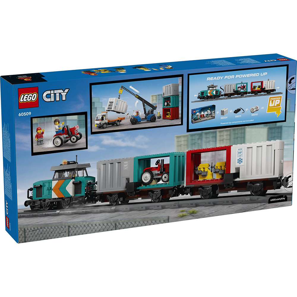 LEGO 60509 樂高積木 60509 City 城市系列 - 樂高® 城市 港口貨物列車和起重機與卡車