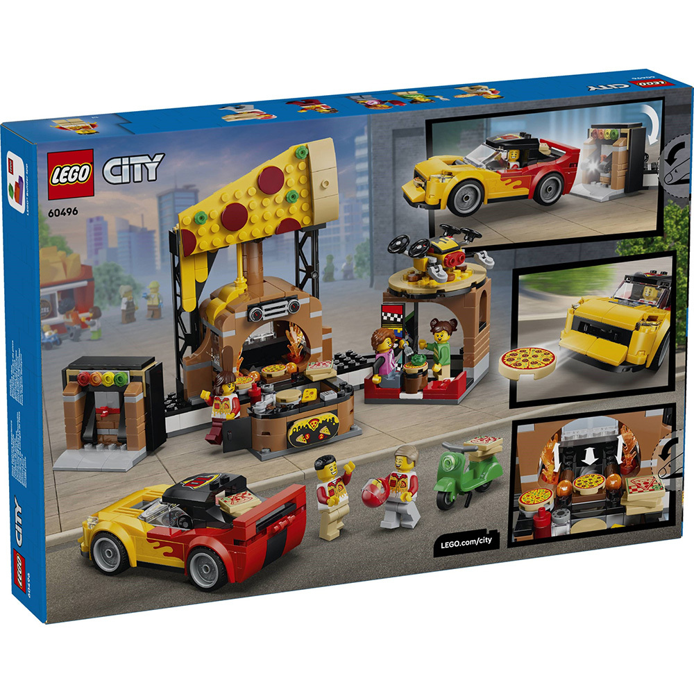 LEGO 60496 樂高積木 60496 City 城市系列 - 樂高® 城市 披薩外送體驗載具組
