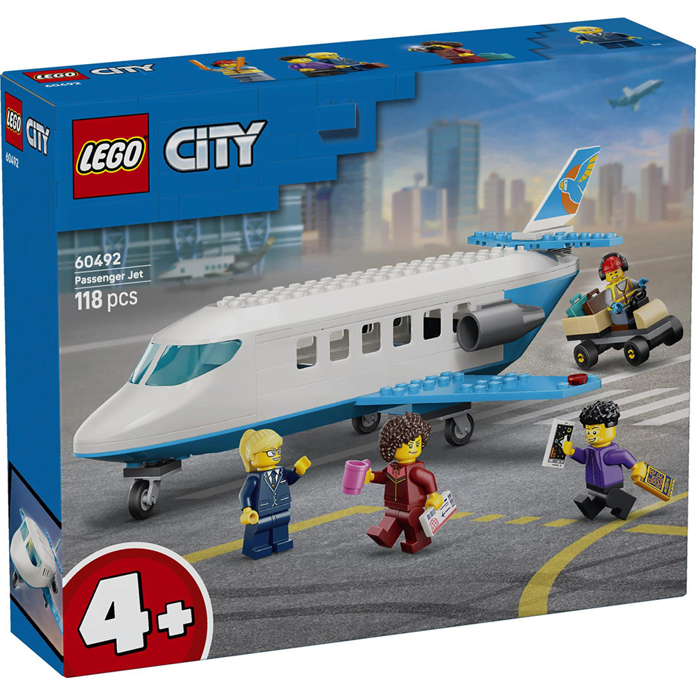 LEGO 60492 樂高積木 60492 City 城市系列 - 樂高® 城市 噴射客機