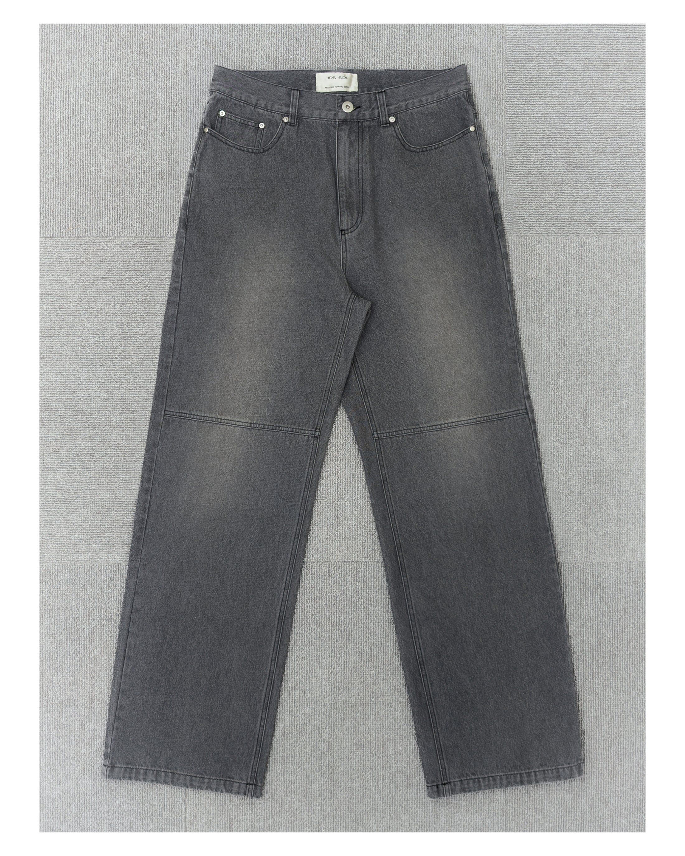 1dyLL｜1DS Denim Straight Pants (Grey Denim)