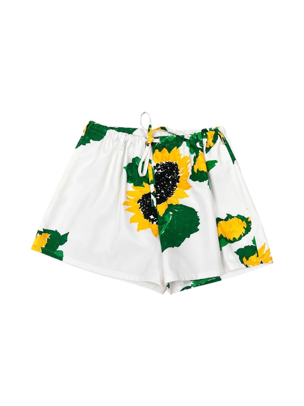 MOSCHINO 向日葵綁繩短褲