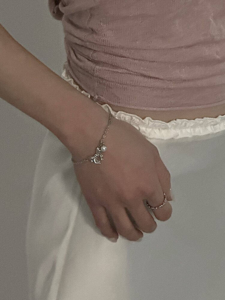 (預購) 韓國 OFUSE lace ribbon bracelet(chain)