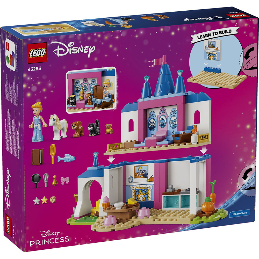LEGO 43283 樂高積木 43283 Disney 迪士尼系列 - 灰姑娘與動物朋友的城堡