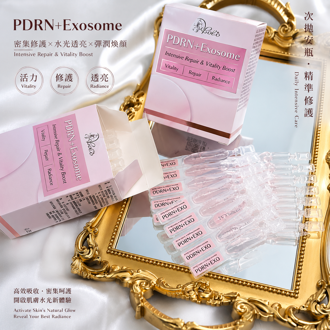 PDRN外泌體次拋安瓶精華