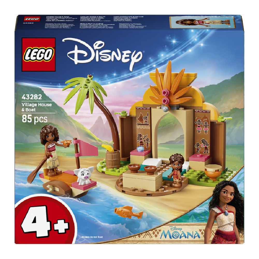 LEGO 43282 樂高積木 43282 Disney 迪士尼系列 - 村莊小屋和船