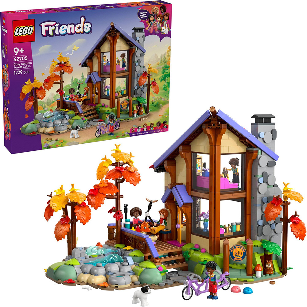 LEGO 42705 樂高積木 42705 Friends 姊妹淘系列 - 溫馨秋季森林小屋