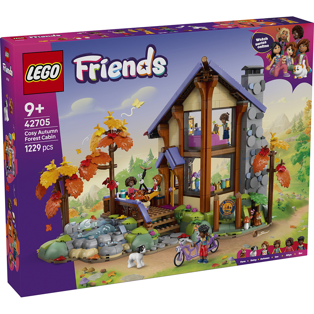 LEGO 42705 樂高積木 42705 Friends 姊妹淘系列 - 溫馨秋季森林小屋