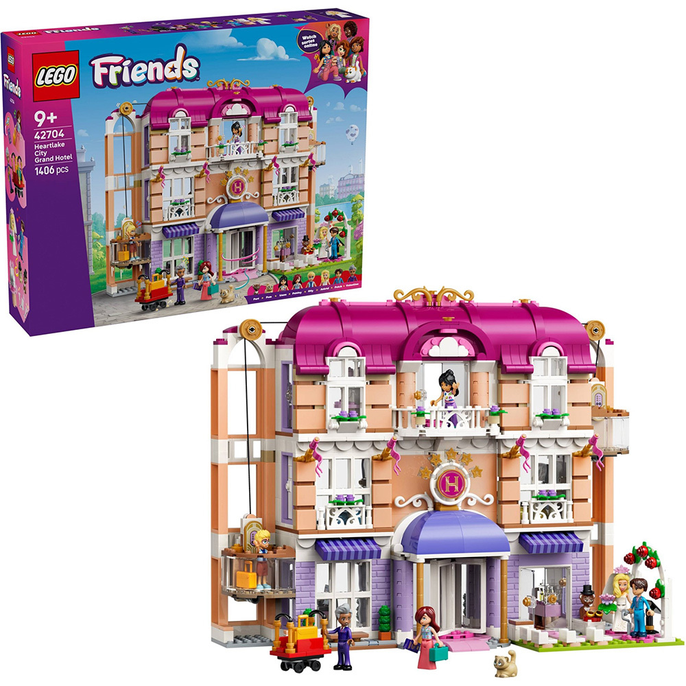 LEGO 42704 樂高積木 42704 Friends 姊妹淘系列 - 心湖城大飯店
