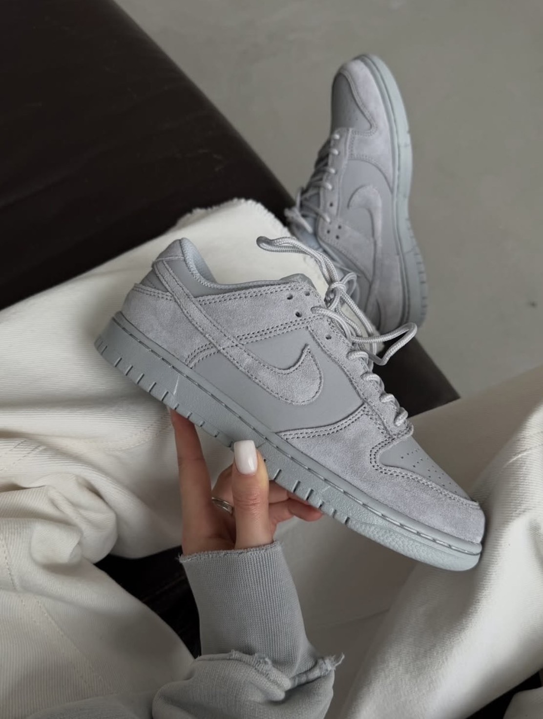NIKE DUNK LOW 'WOLF GREY' 極品灰限定色 麂皮 翻毛皮 國外限定 特殊款 限定色 IB6651002